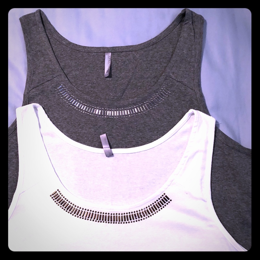 Lot of 2 Massini Essentials Tank Tops